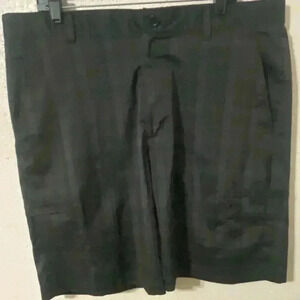 Greg Norman Black Plaid Size 38 Shorts.